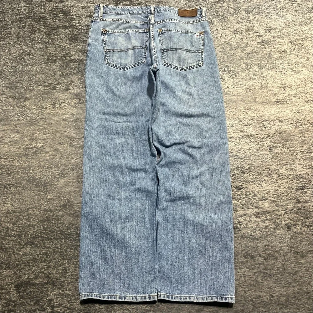 Vintage Tommy Hilfiger Jeans Relaxed Fit Mens 36x30 Blue Baggy Skater‎ Y2K
